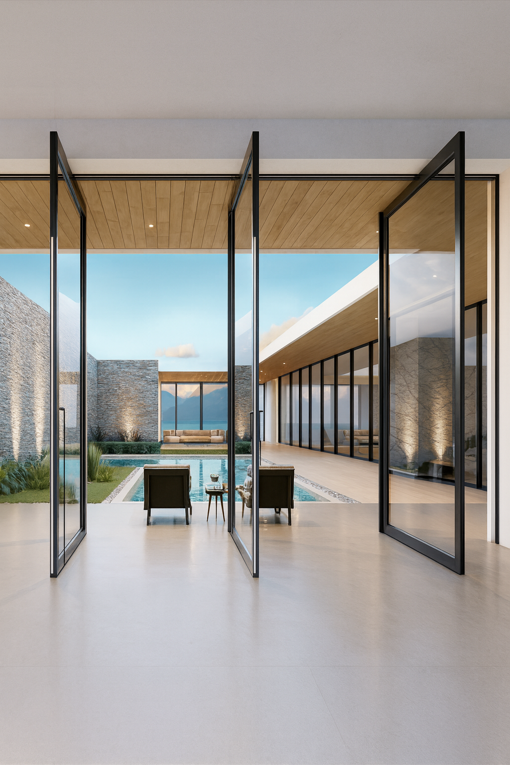 PIVOT DOOR 360 DEGREE