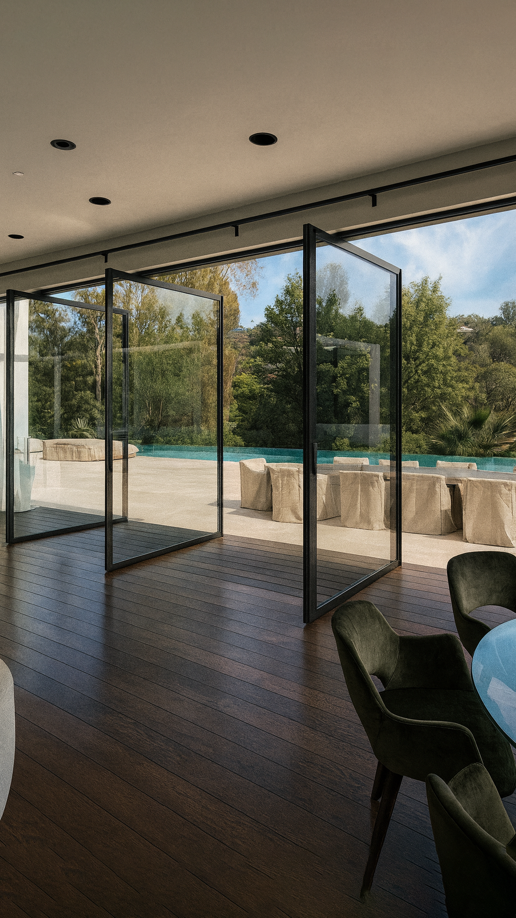 PIVOT DOOR 360 DEGREE