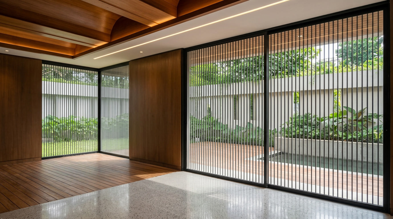CORNER SLIDING DOOR